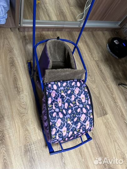 Санки Ника Тимка 5 с колесами