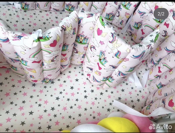 Детское постельное белье в детскую кроватку