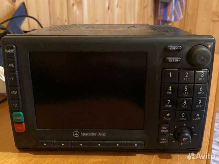 Магнитола от mercedes benz ml w163