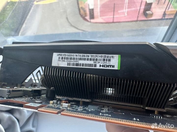 Видеокарта RX 5700 XT nitro+ 8GB