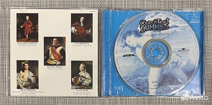 Crash Test Dummies - God Shuffled His Feet CD Rus