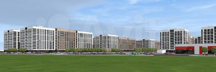 3-к. квартира, 69,1 м², 2/8 эт.