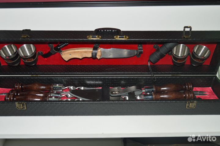 Наборы шампуров в кейсах