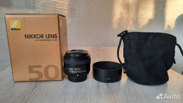 Объектив Nikon 50mm f/1.8G AF-S Nikkor