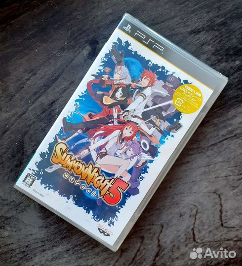 Summon Night 5 PSP Новый в пленке Силд