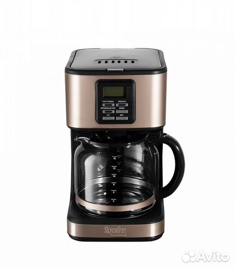 Умная кофеварка redmond SkyCoffee RCM-M1525S, Черн