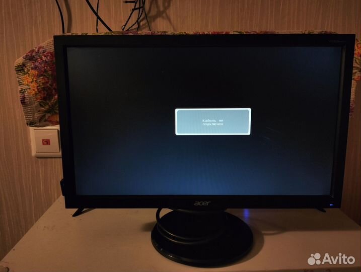 Монитор 18.5 Acer V193HQVb, 1366x768, 75 Гц, TN