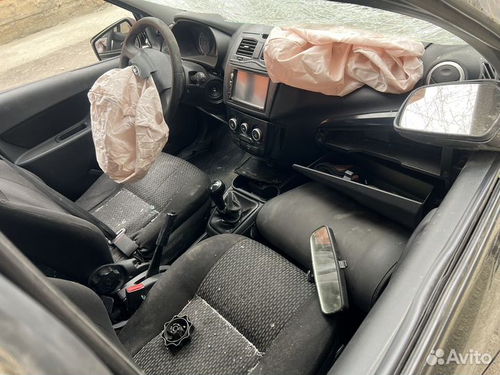 Калина 2 фл на разборе. Кондер. Эур. абс. Газ