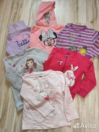 Кофты для девочки 98 104