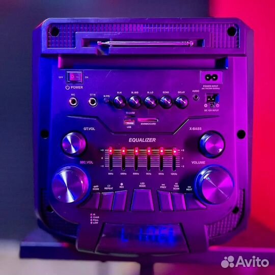 Колонка 1,5 метра Eltronic30-17 crazy BOX 3x10