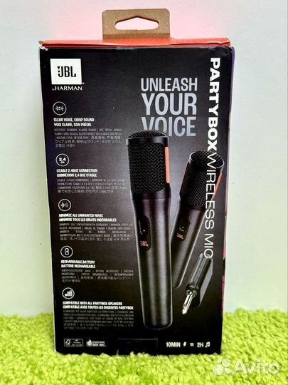 Микрофон для jbl partybox wireless mic