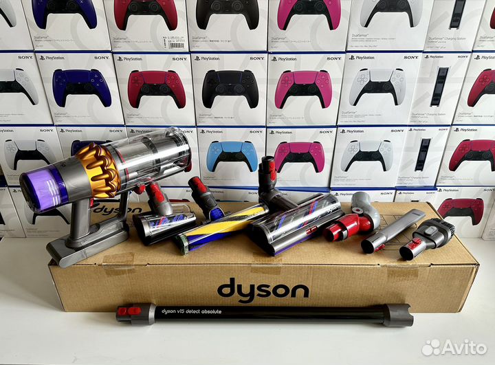 Пылесос Dyson V15 Detect Absolute Оригинал