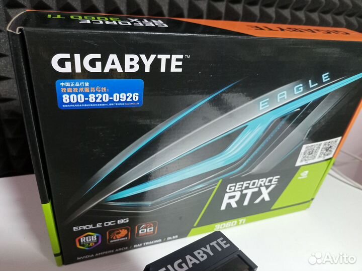 Видеокарта gigabyte GeForce rtx 3060ti 8GB