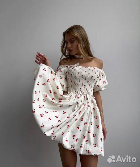Платье летнее праздничное мини