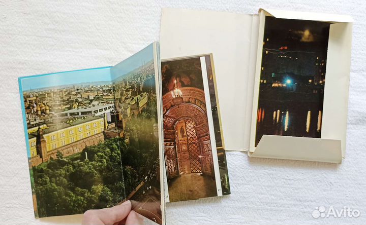 Набор открытки Москва 60-е, Фотоальбом Кремль 70-е