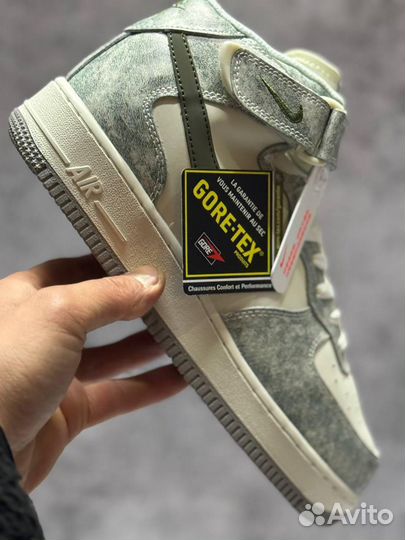 Кроссовки Nike Air Force 1 High зимние (Арт.18078)