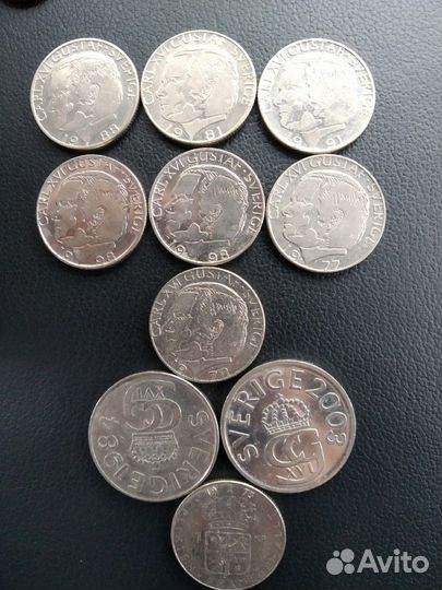 Шведские кроны обмен, продажа