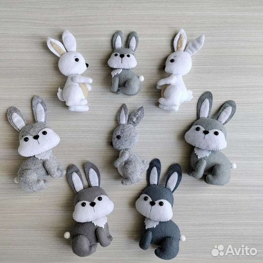 Игрушки из фетра ручной работы