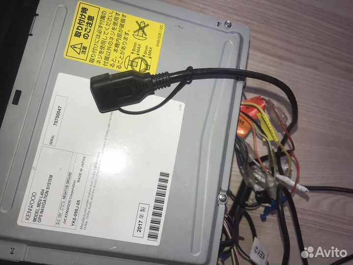 Автомагнитола kenwood 2 din MDV-L404