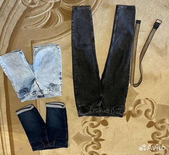 Джинсы, джинсовые шорты, худи