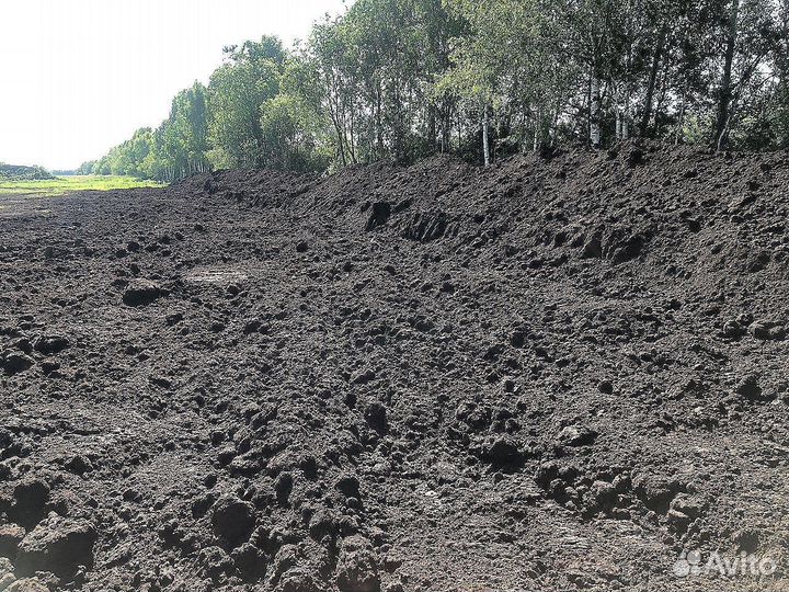 Плодородный грунт, чернозем, торф