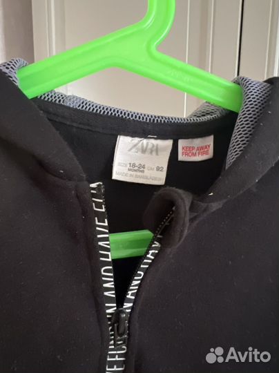 Толстовка куртка Zara