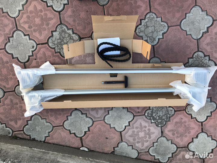 Аэродинамический багажник на Audi Q5