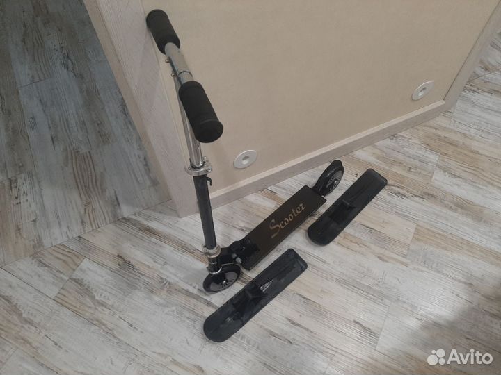 Снегокат с колесами