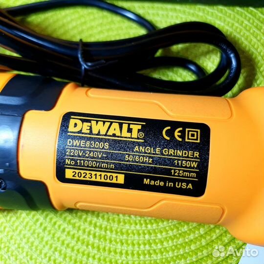 Ушм болгарка dewalt 125 мощность 1150w