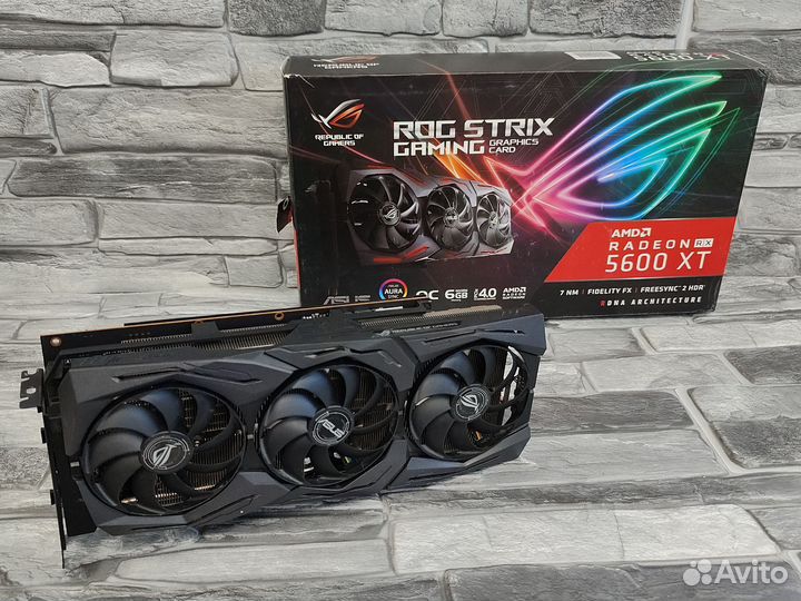 Asus ROG 5600 XT 6 GB Гарантия