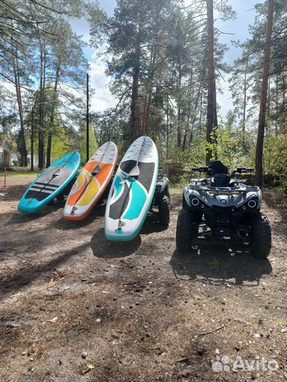 Прокат квадроциклов, Сапбордов