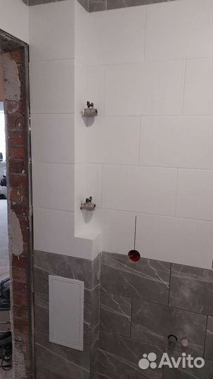 Плиточные работы ванная под ключ