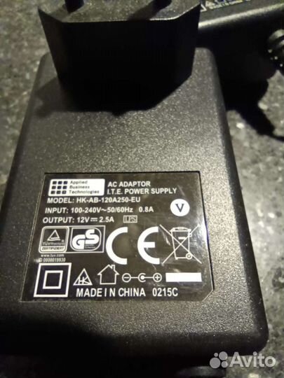 Блок питания 12v 2.5а