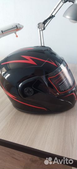 Мото шлем модуляр