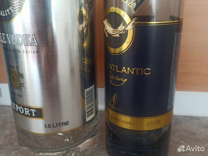 Бутылка стеклянная 1,5 л