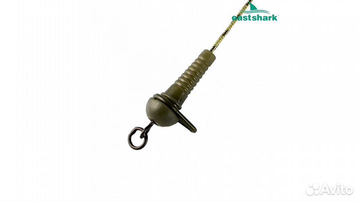 Карповый монтаж скользящий на ледкоре 35/45 Lb