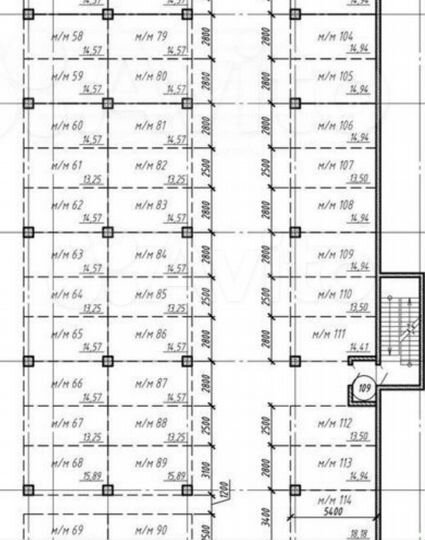 Машиноместо, 14 м²