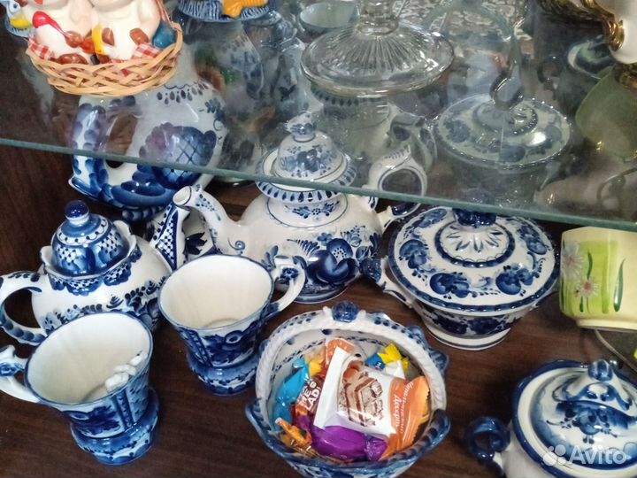 Фарфоровая посуда Гжель