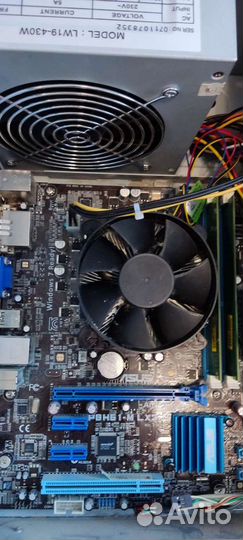 Связка Intel core I3 2100 + asus P8H61-M LX2