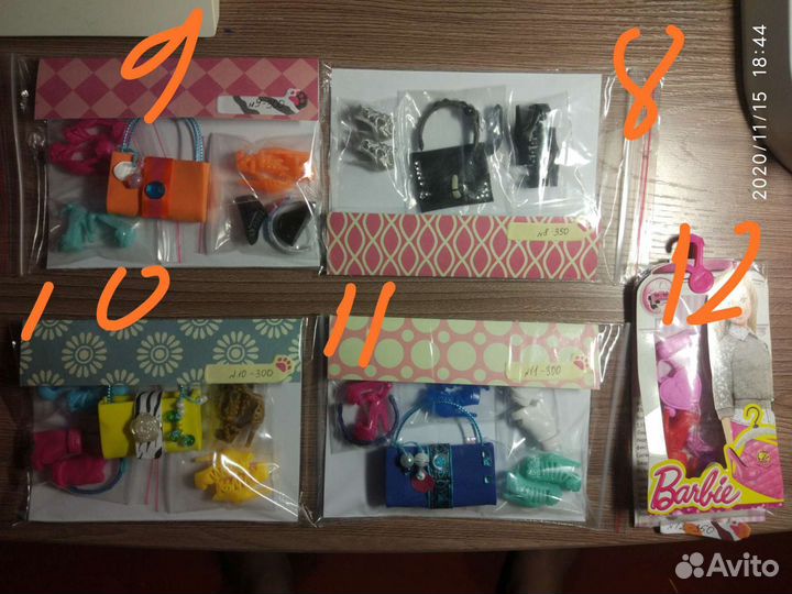 Обувь для Барби, наборы