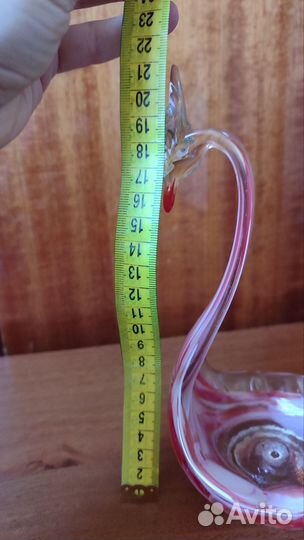 Лебедь цветное стекло