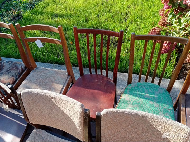 Стулья советские деревянные