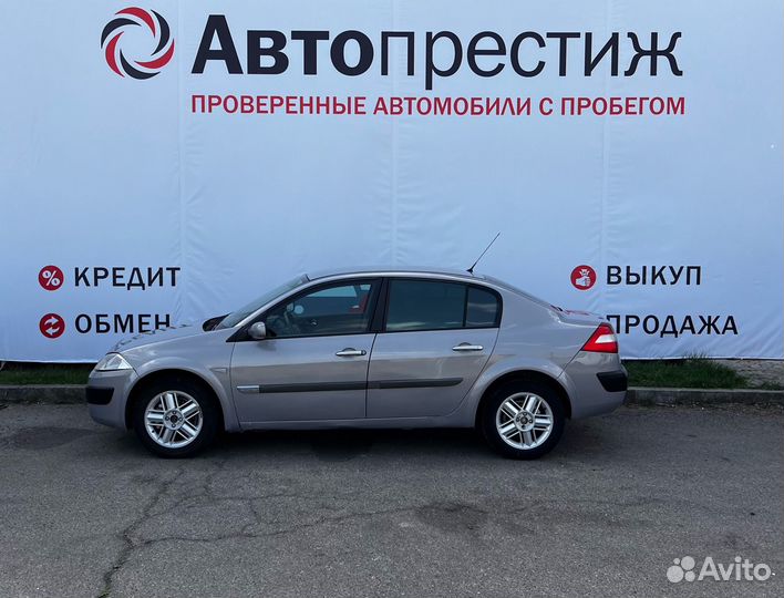 Renault Megane 2.0 AT, 2005, 215 000 км