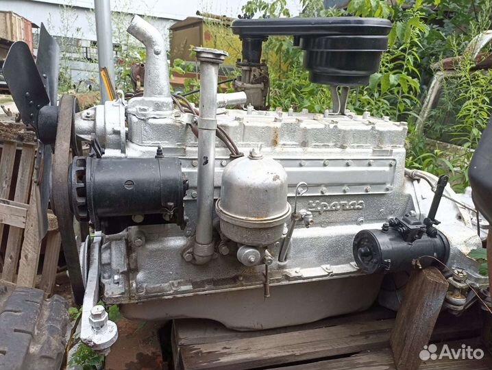 Двигатель уралаз первой комплектации с кпп