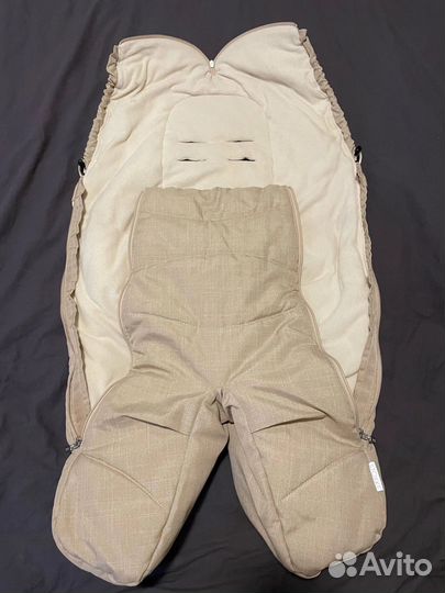 Зимний конверт в коляску stokke