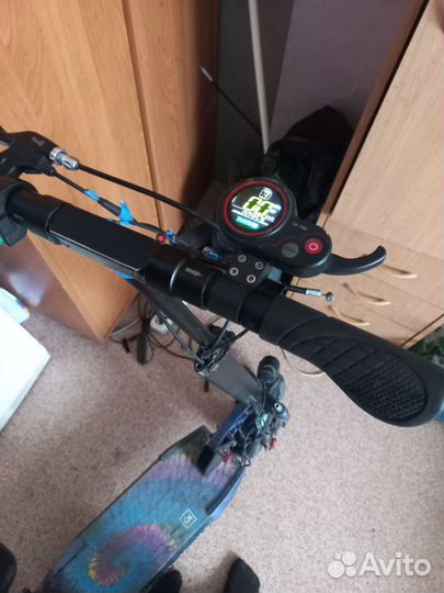 Электросамокат с сиденьем взрослый