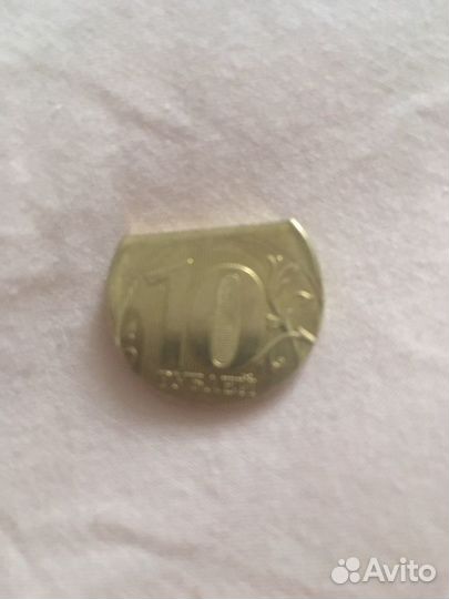 Монета брак