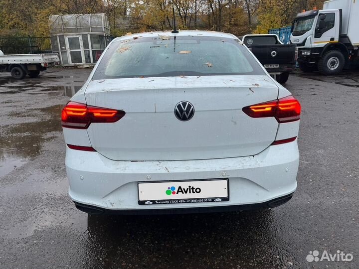 Volkswagen Polo 1.6 AT, 2020, битый, 192 832 км