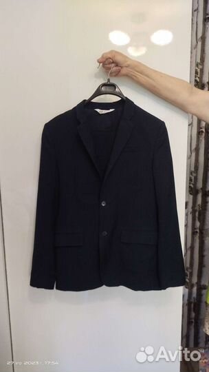 Костюм (школьная форма) H&M синий для мальчика 170