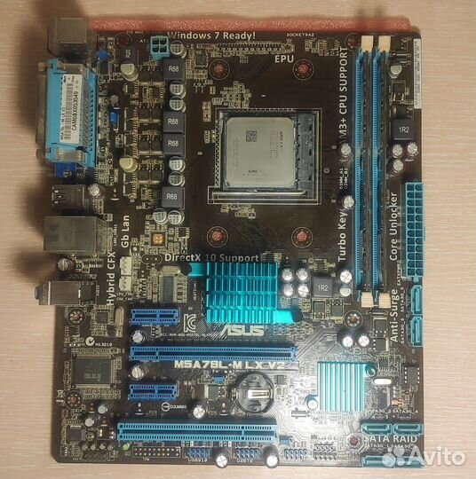 Материнская плата с процессором amd